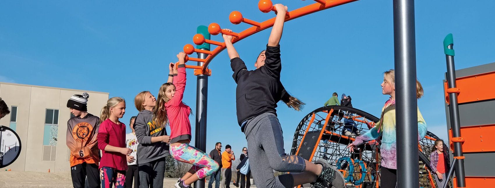 Outdoor Exercise Equipment - PlayCreation - HealthBeat® and FitCore™