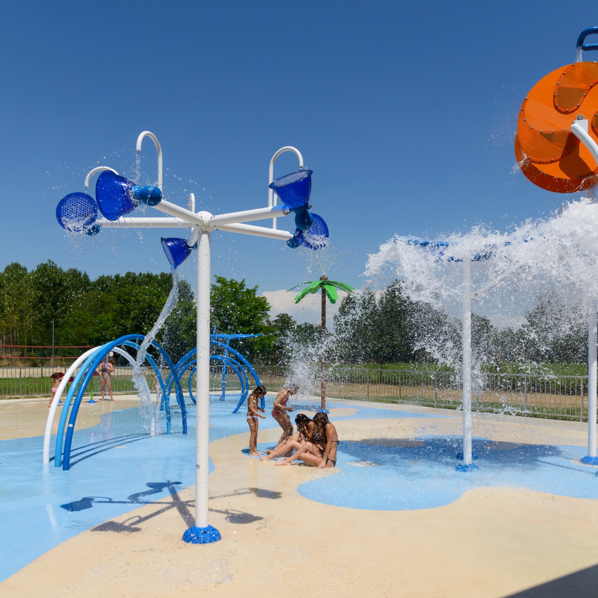 Splash Pad Drainage and Water Management Solutions